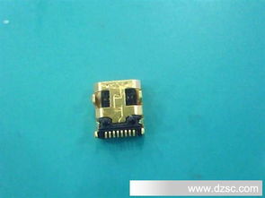 全新優質 手機usb尾插連接器 8p 渡金