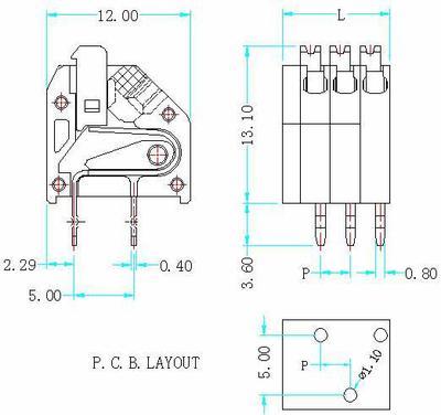【CS200-01免螺絲壓扣式接線端子】?jī)r(jià)格,廠家,圖片,連接器,蘇州市長(zhǎng)河電子-